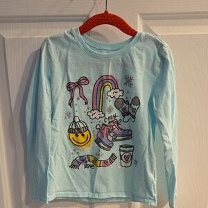 Place Blue Long Sleeve Halloween Tee